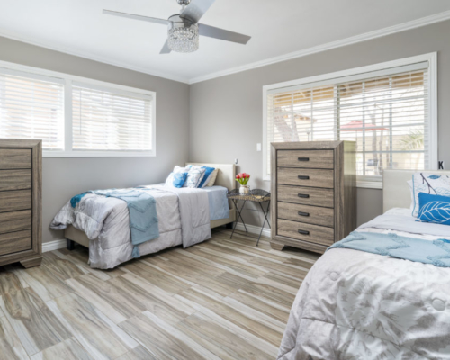 Semi-Private Bedroom at Design for Change